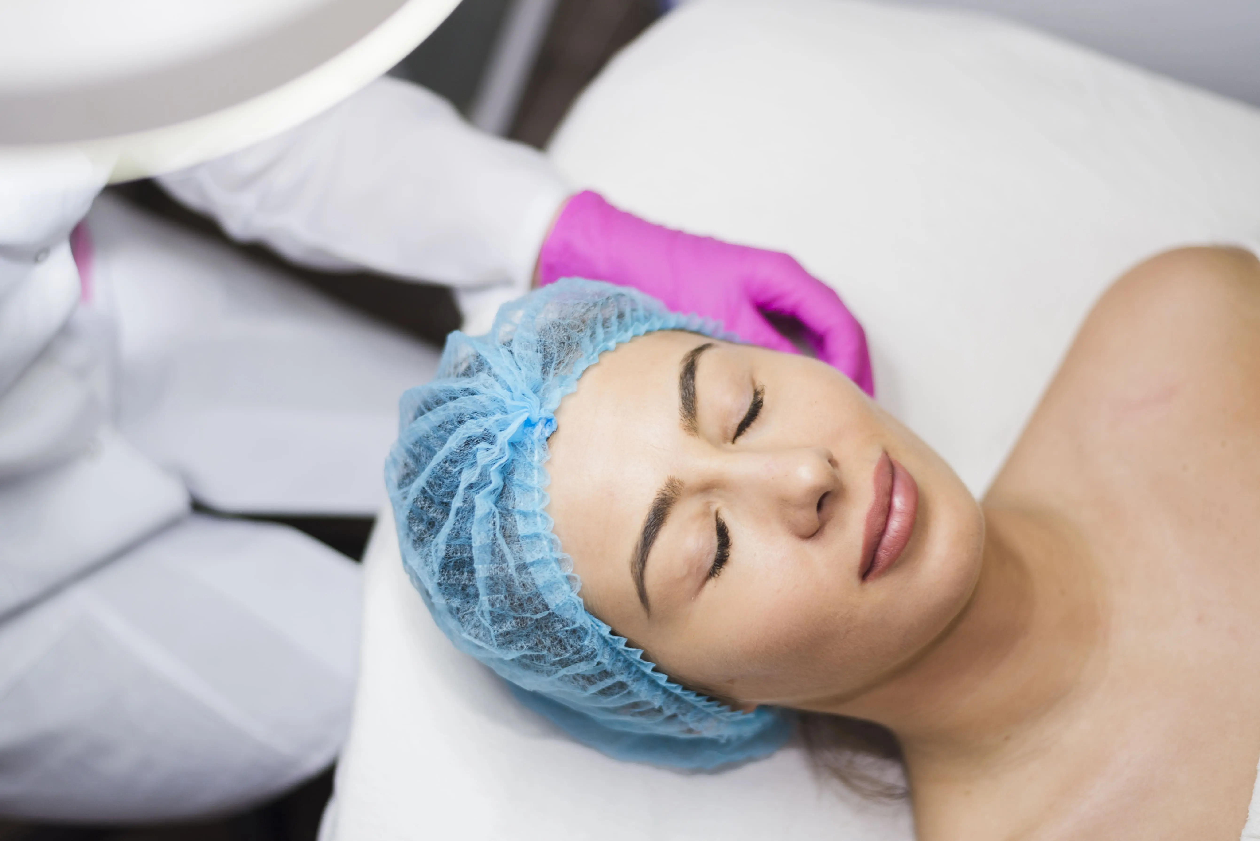 Paciente em recuperação confortável.